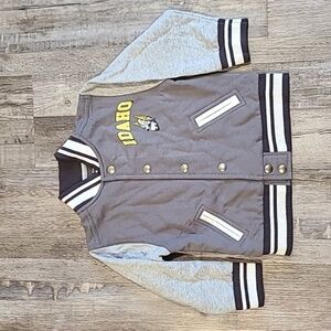 Idaho‎ Vandals| College Kids Varisty Jacket| Size 3T​